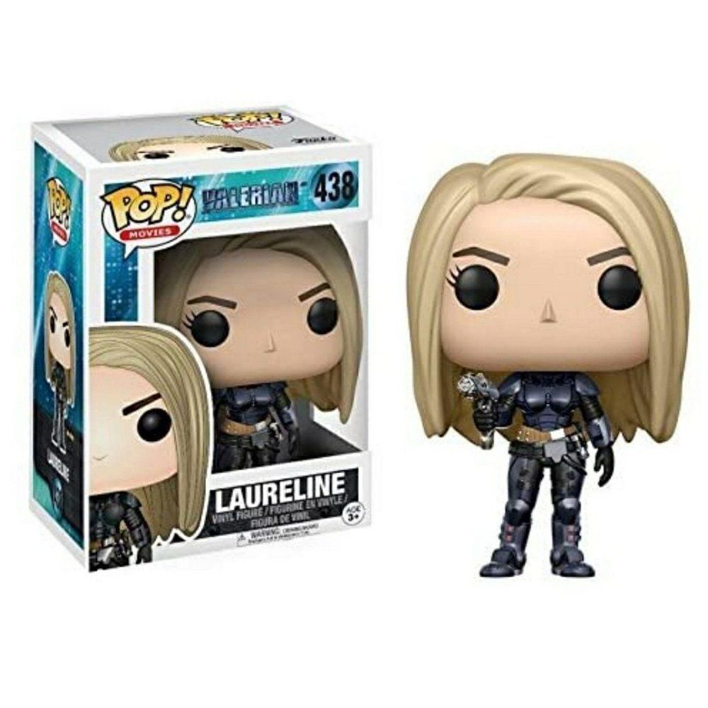 Funko Pop Movies Valerian Laureline #438 Vinyl Action Figure NEW